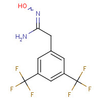 244022-74-0 2-[3,5-bis(trifluoromethyl)phenyl]-N'-hydroxyethanimidamide chemical structure