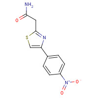 306935-90-0 2-[4-(4-NITROPHENYL)-1,3-THIAZOL-2-YL]ACETAMIDE chemical structure
