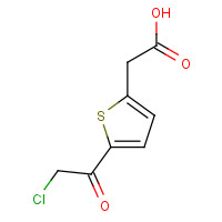 175203-15-3 2-[5-(2-CHLOROACETYL)-2-THIENYL]ACETIC ACID chemical structure