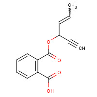 175205-32-0 2-[[(1-ETH-1-YNYLBUT-2-ENYL)OXY]CARBONYL]BENZOIC ACID chemical structure