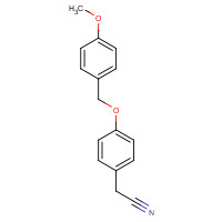 175135-47-4 2-(4-[(4-METHOXYBENZYL)OXY]PHENYL)ACETONITRILE chemical structure