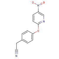 219928-36-6 2-[4-[(5-NITRO-2-PYRIDYL)OXY]PHENYL]ACETONITRILE chemical structure