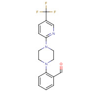 306936-03-8 2-(4-[5-(TRIFLUOROMETHYL)-2-PYRIDYL]PIPERAZINO)BENZALDEHYDE chemical structure