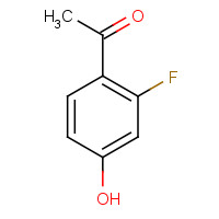 98619-07-9 2'-Fluoro-4'-hydroxyacetophenone chemical structure