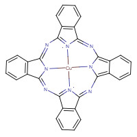 147-14-8 (29H,31H-phthalocyaninato(2-)-N29,N30,N31,N32)copper chemical structure