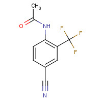 175277-96-0 4-CYANO-2-(TRIFLUOROMETHYL)ACETANILIDE chemical structure