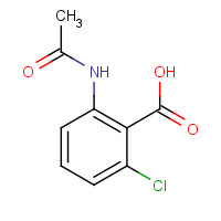 19407-42-2 2-ACETAMIDO-6-CHLOROBENZOIC ACID chemical structure