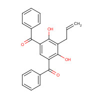 102593-74-8 2-ALLYL-4,6-DIBENZOYLRESORCINOL chemical structure