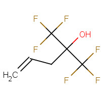 646-97-9 1,1,1-TRIFLUORO-2-(TRIFLUOROMETHYL)PENT-4-EN-2-OL chemical structure