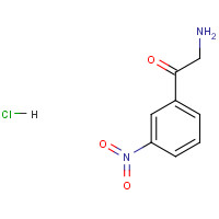 36765-84-1 3-NITROPHENACYLAMINE HYDROCHLORIDE chemical structure