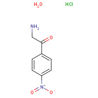 4740-22-1 2-AMINO-1-(4-NITROPHENYL)ETHAN-1-ONE HYDROCHLORIDE HYDRATE chemical structure