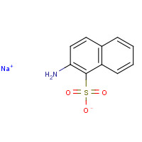 25293-52-1 2-AMINO-1-NAPHTHALENESULFONIC ACID SODIUM SALT chemical structure