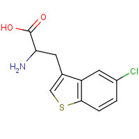 23906-28-7 2-Amino-3-(5-chlorobenzo[b]thiophen-3-yl)propanoic acid chemical structure