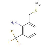 88301-96-6 2-AMINO-3-(METHYLTHIOMETHYL)BENZOTRIFLUORIDE chemical structure