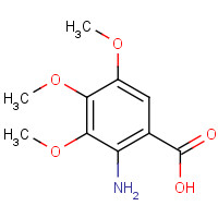 61948-85-4 2-AMINO-3,4,5-TRIMETHOXYBENZOIC ACID chemical structure