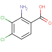 20776-62-9 2-Amino-3,4-dichlorobenzoicacid chemical structure