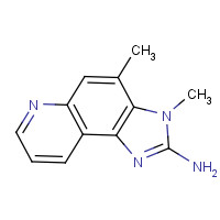 77094-11-2 2-AMINO-3,4-DIMETHYL-3H-IMIDAZO [4,5-F]QUINOLINE chemical structure