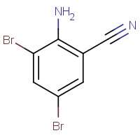 68385-95-5 2-AMINO-3,5-DIBROMOBENZONITRILE chemical structure