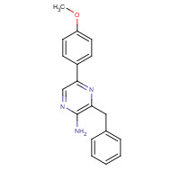 40040-81-1 2-AMINO-3-BENZYL-5-(4-METHOXYPHENYL)PYRAZINE chemical structure