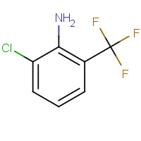 433-94-3 2-AMINO-3-CHLOROBENZOTRIFLUORIDE chemical structure