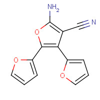 24386-17-2 2-AMINO-3-CYANO-4,5-DI(FUR-2-YL)FURAN chemical structure