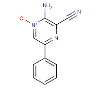 50627-20-8 2-AMINO-3-CYANO-5-PHENYLPYRAZIN-1-IUM-1-OLATE chemical structure