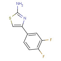 175135-32-7 2-AMINO-4-(3,4-DIFLUOROPHENYL)THIAZOLE chemical structure