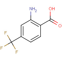 402-13-1 2-AMINO-4-(TRIFLUOROMETHYL)BENZOIC ACID chemical structure