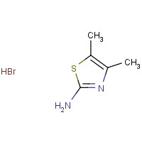 7170-76-5 2-AMINO-4,5-DIMETHYLTHIAZOLE HYDROBROMIDE chemical structure