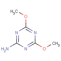 16370-63-1 2-AMINO-4,6-DIMETHOXY-1,3,5-TRIAZINE chemical structure