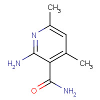 7144-20-9 2-AMINO-4,6-DIMETHYL-3-PYRIDINECARBOXAMIDE chemical structure