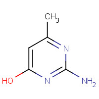 3977-29-5 2-Amino-6-methyl-4-pyrimidinol chemical structure