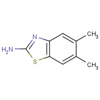 29927-08-0 2-AMINO-5,6-DIMETHYLBENZOTHIAZOLE chemical structure