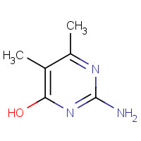 3977-23-9 2-AMINO-5,6-DIMETHYL-4-HYDROXYPYRIMIDINE chemical structure