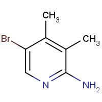 374537-97-0 2-AMINO-5-BROMO-3,4-DIMETHYLPYRIDINE chemical structure