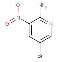 6945-68-2 2-Amino-5-bromo-3-nitropyridine chemical structure