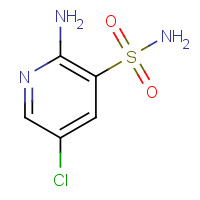 163137-44-8 2-AMINO-5-CHLORO-3-PYRIDINESULFONAMIDE chemical structure