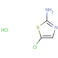 55506-37-1 2-AMINO-5-CHLOROTHIAZOLE HYDROCHLORIDE chemical structure
