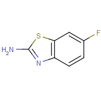 348-40-3 2-Amino-6-fluorobenzothiazole chemical structure