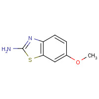 1747-60-0 2-Amino-6-methoxybenzothiazole chemical structure