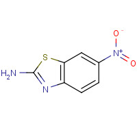 6285-57-0 2-Amino-6-nitrobenzothiazole chemical structure