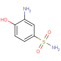 98-32-8 3-Amino-4-hydroxybenzenesulphonamide chemical structure