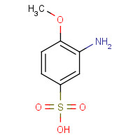 98-42-0 2-Anisidine-4-sulfonic acid chemical structure