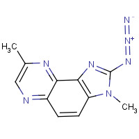 120018-43-1 2-AZIDO-3,8-DIMETHYLIMIDAZO[4,5-F]QUINOXALINE chemical structure