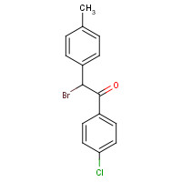 119267-79-7 2-BROMO-1-(4-CHLOROPHENYL)-2-(4-METHYLPHENYL)ETHAN-1-ONE chemical structure