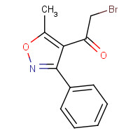104777-39-1 2-BROMO-1-(5-METHYL-3-PHENYLISOXAZOL-4-YL)ETHAN-1-ONE chemical structure