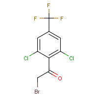 175205-89-7 2-BROMO-2',6'-DICHLORO-4'-(TRIFLUOROMETHYL)-ACETOPHENONE chemical structure