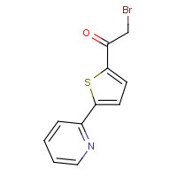 306935-06-8 2-BROMO-1-[5-(2-PYRIDINYL)-2-THIENYL]-1-ETHANONE chemical structure