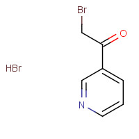 17694-68-7 3-(2-Bromoacetyl)pyridine hydrobromide chemical structure