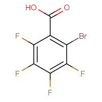 16583-04-3 2-Bromo-3,4,5,6-tetrafluorobenzoic acid chemical structure